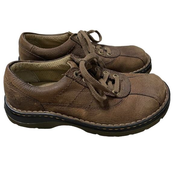 Dr. Martens Vintage John Brown Leather Low Top Lace Up Oxford Shoe Size 8 main image 4
